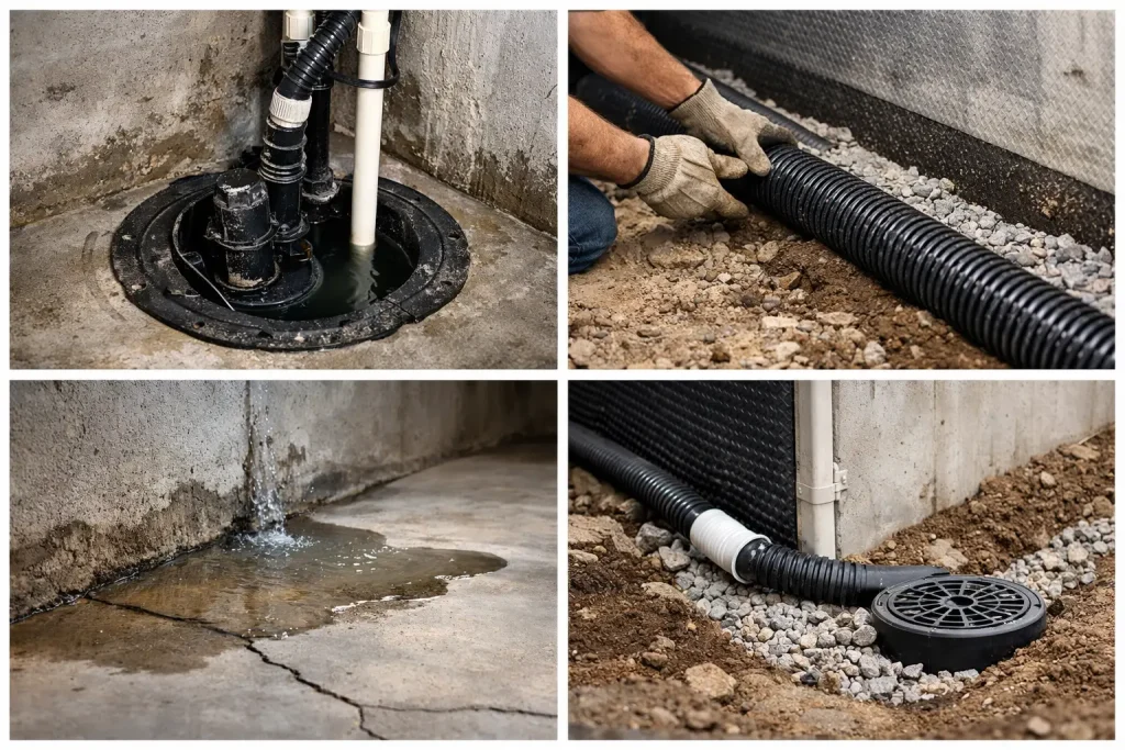 7 Best Basement Drainage Solutions