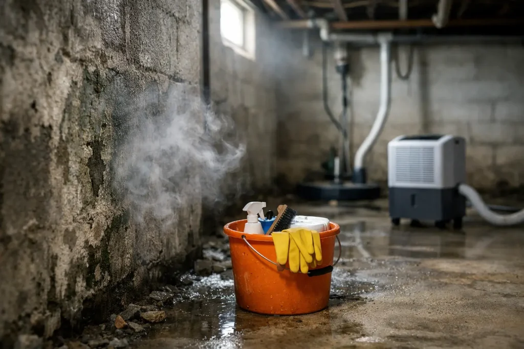 Musty Basement Smell Causes and Fixes